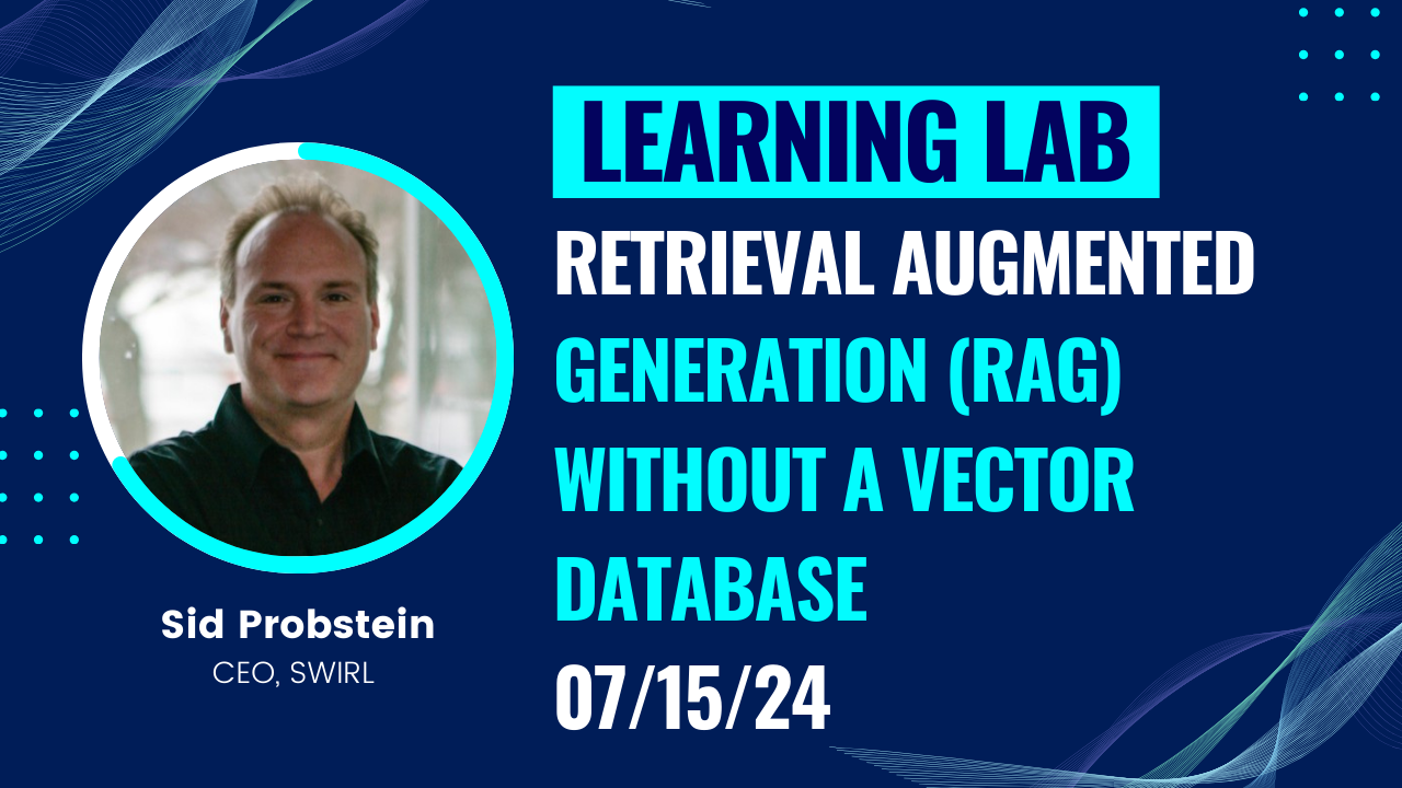 Retrieval Augmented Generation (RAG) without a vector database